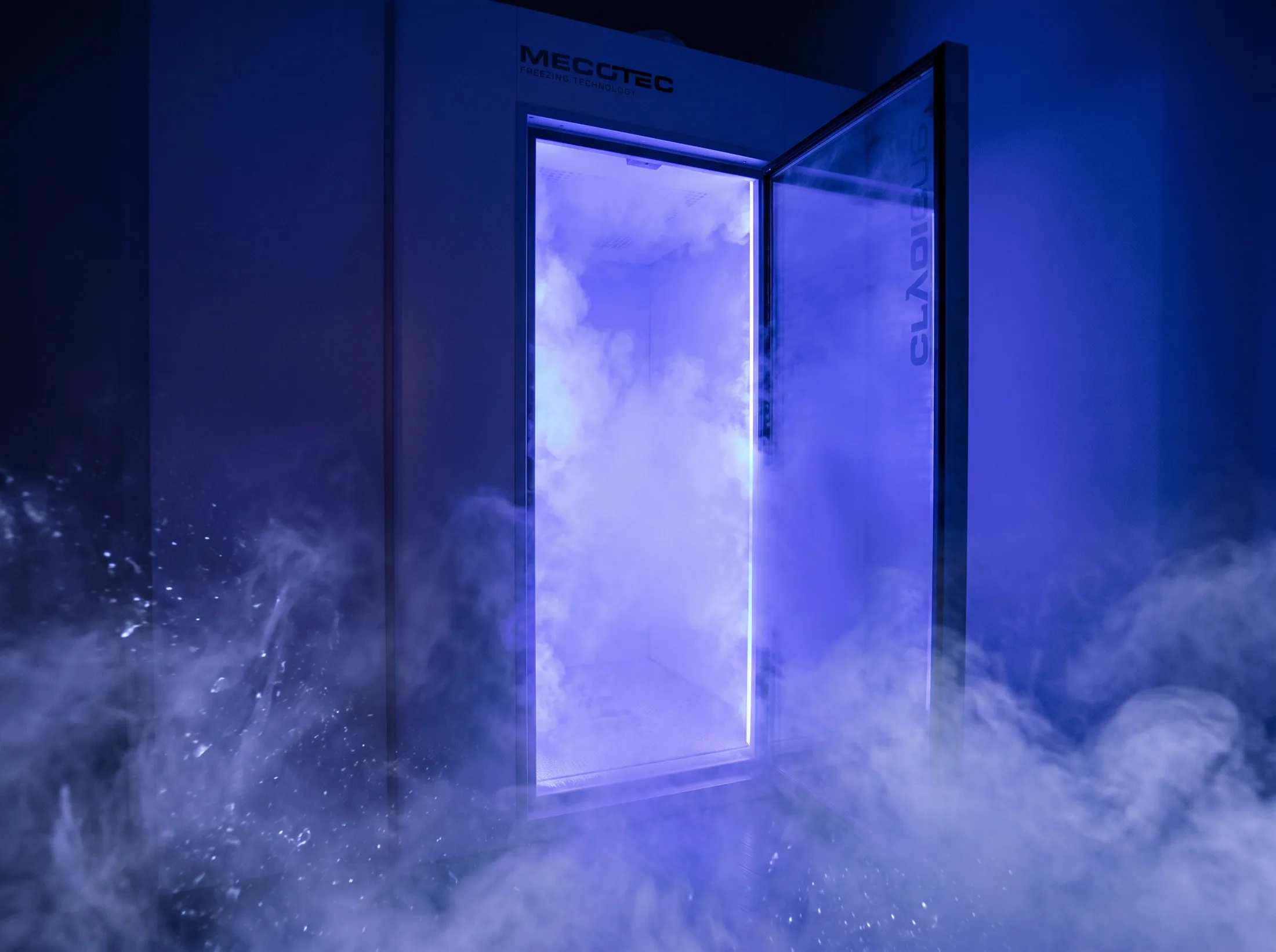 Cryotherapy chamber at Element Health Centres in Perth